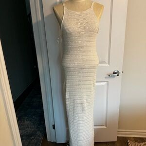 Bershka | Dresses | Bershka White Halter Bodycon Maxi Dress | Poshmark Bershka | Dresses | Bershka White Halter Bodycon Maxi Dress | Poshmark